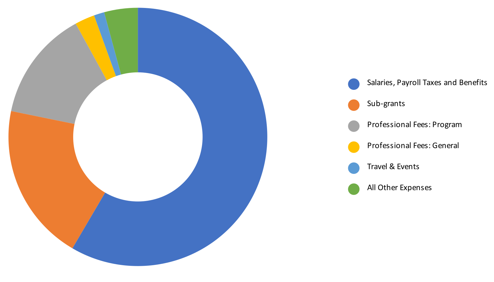 2021 expenses by category